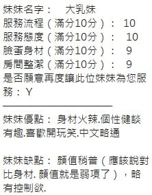 泰國新竹大乳妹定點圖片
