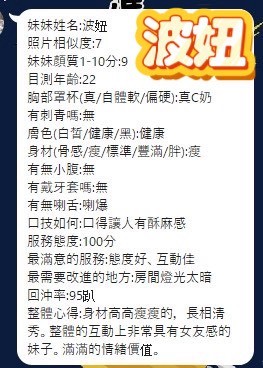 馬來西亞台中波妞定點圖片