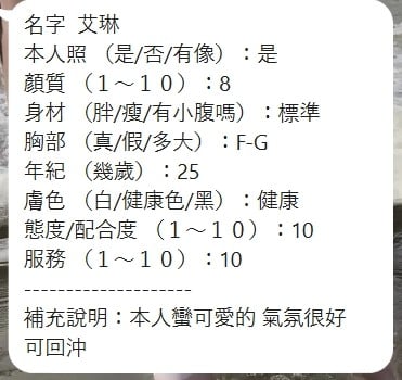泰國新竹艾琳定點圖片