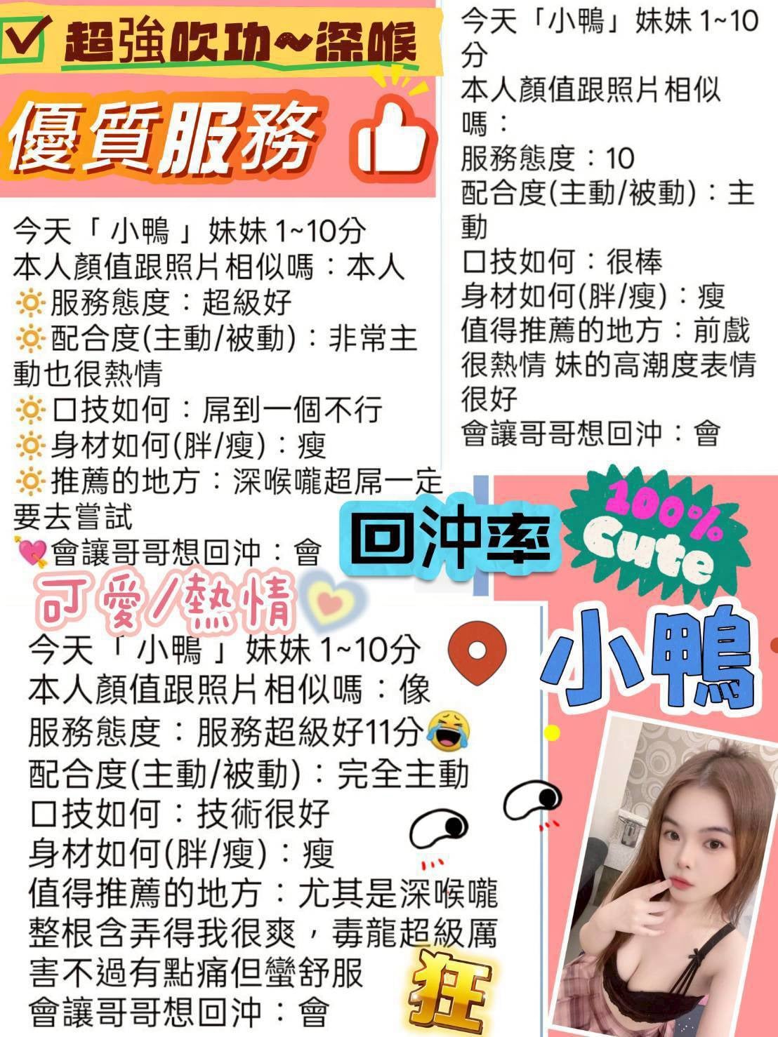 泰國桃園小鴨定點圖片
