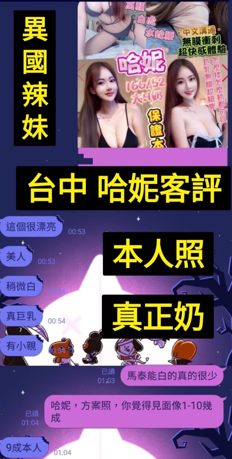 馬來西亞台中哈妮定點圖片