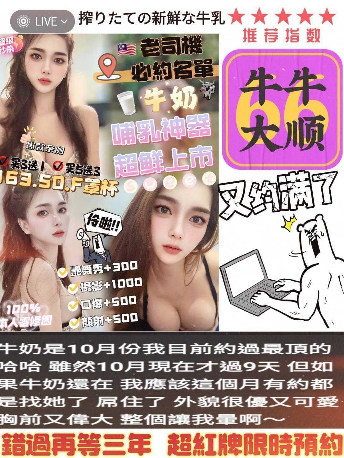 馬來西亞台中牛奶定點圖片