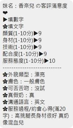 馬來西亞雲林香奈兒定點圖片