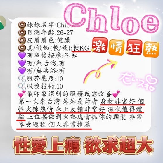 諮詢客服新竹Chloe定點圖片