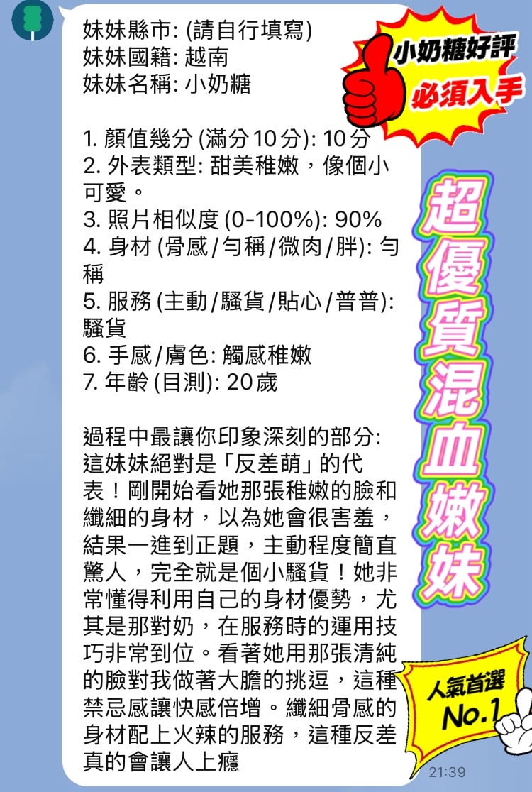 越南新竹小奶糖定點圖片